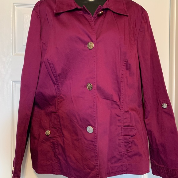 NEW Raspberry Charter Club Jacket - Picture 3 of 7